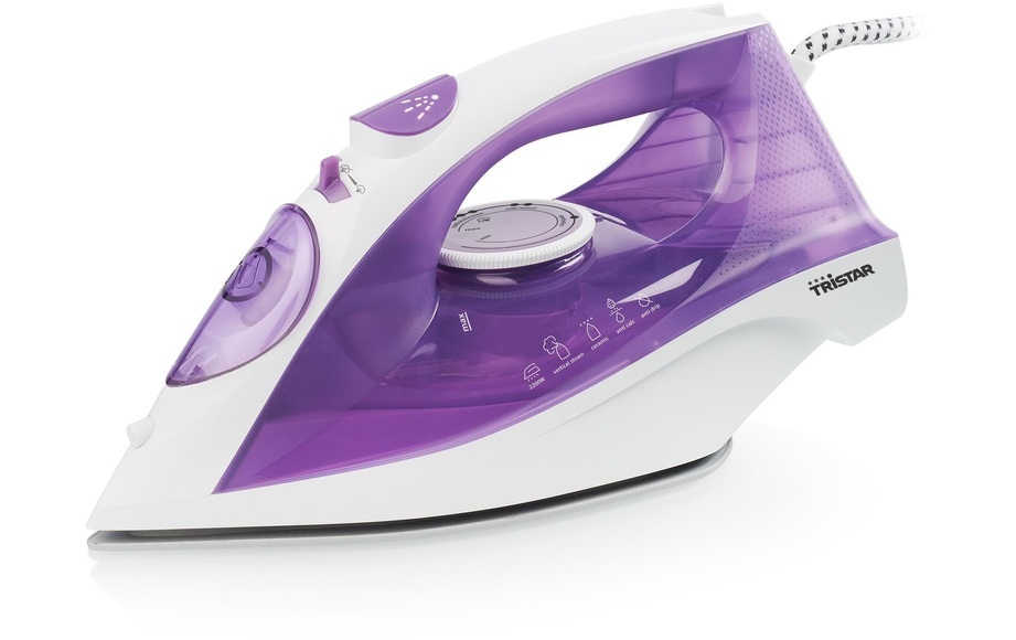 Tristar ST-8350 Dampfbügeleisen Violett, Weiß 2200 W