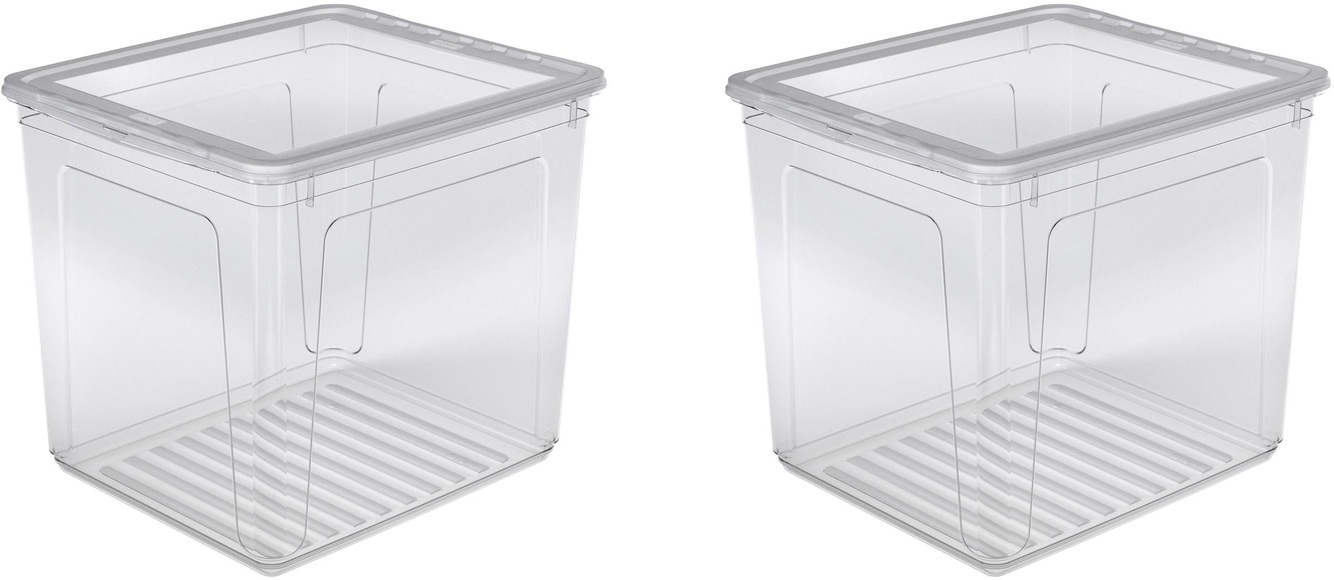 keeeper Aufbewahrungsbox »bea«, (Set, 2 St.), mit Air Control System