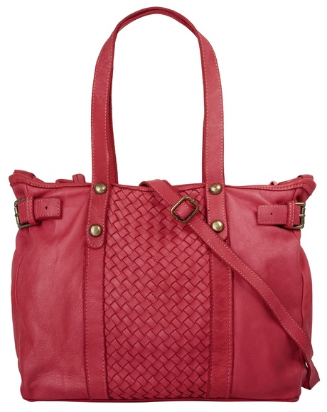 Samantha Look Shopper, (1 tlg.), echt Leder, Made in Italy