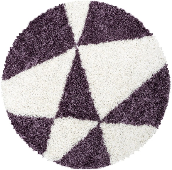 Ayyildiz Teppiche Hochflor-Teppich »TANGO 3101«, rund, 50 mm Höhe