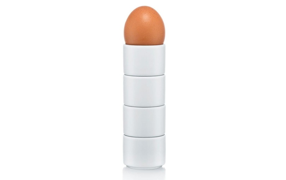 Bodum Eierbecher »Blaa Weiss«, (1 tlg.)