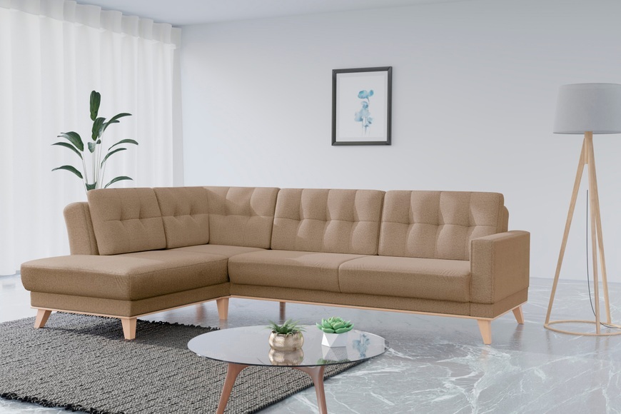 sit&more Ecksofa, wahlweise mit Kippfunktion und Bettkasten