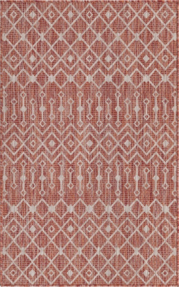 Myflair Möbel & Accessoires Teppich »Outdoor Crosses«, rechteckig, 4 mm Höhe, In- und Outdoor geeignet, ideal im Wohnzimmer & Schlafzimmer