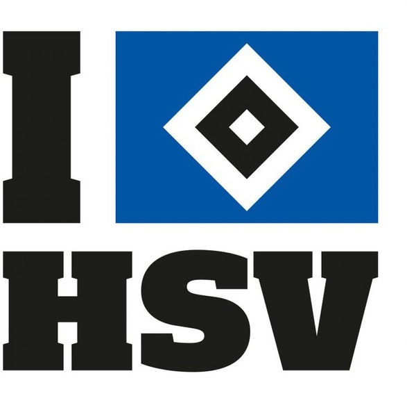 Wall-Art Wandtattoo »I love HSV Hamburger« (1 Stück)