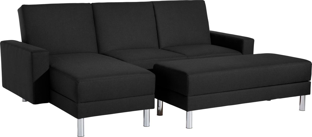 Max Winzer® Schlafsofa »Just Fresh«, Schlafsofa mit Recamiere, mit Rückenverstellung