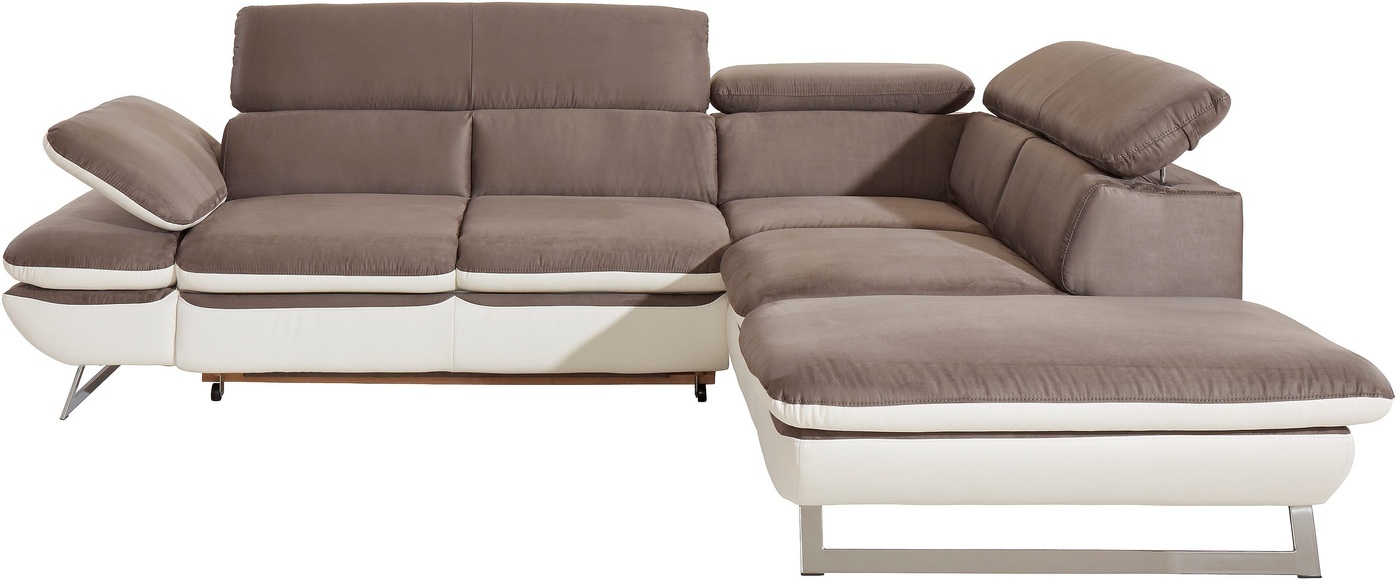 INOSIGN Ecksofa, wahlweise mit Bettfunktion
