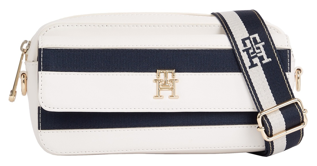 Tommy Hilfiger Mini Bag »ICONIC TOMMY CAMERA BAG STRIPES«, mit Schulterriemen