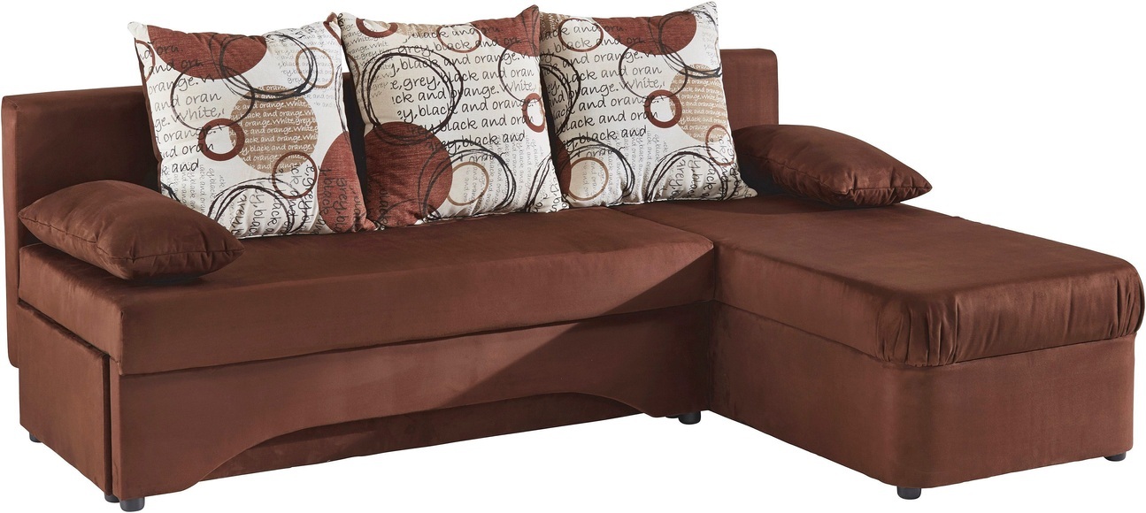 INOSIGN Ecksofa, mit Bettfunktion