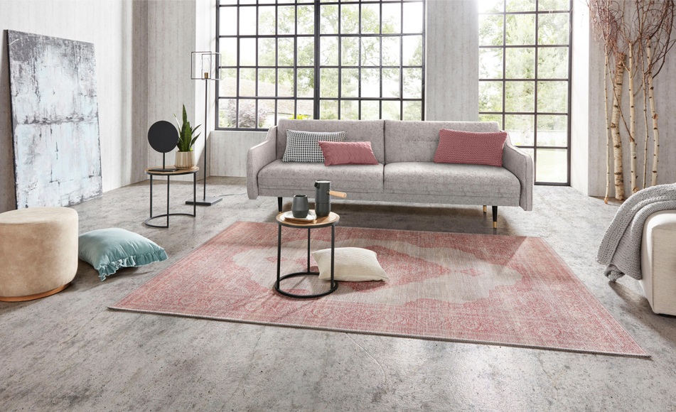 Teppich, »Carme«, NOURISTAN, rechteckig, Höhe 5 mm, maschinell gewebt