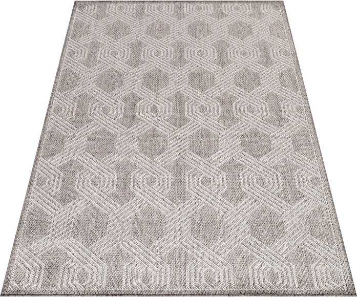 Ayyildiz Teppiche Teppich »ARUBA«, rechteckig, 6 mm Höhe, Pflegeleicht, Modern, In- und Outdoor geeignet
