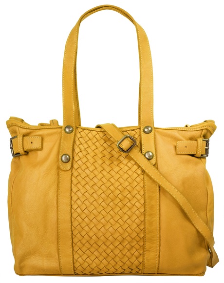 Samantha Look Shopper, (1 tlg.), echt Leder, Made in Italy
