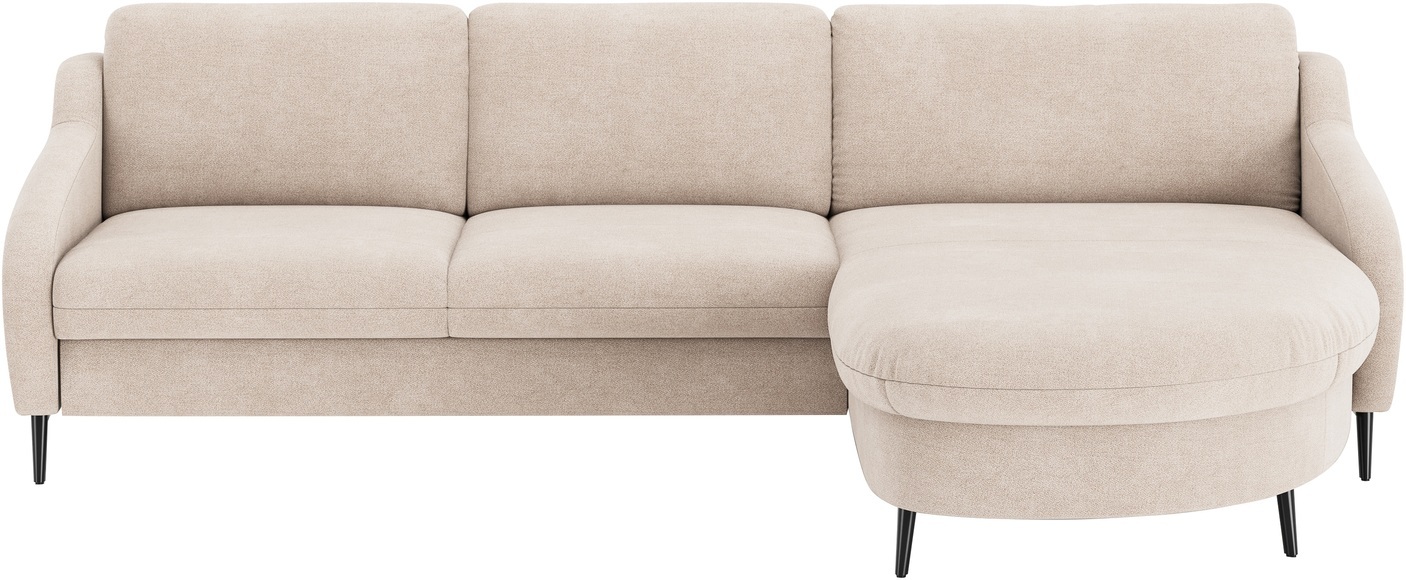 sit&more Ecksofa »Soul L-Form«, wahlweise mit Bett und Bettkasten