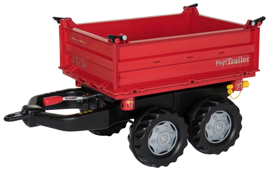 rolly®toys rollyMega Trailer, rot 12 301 8
