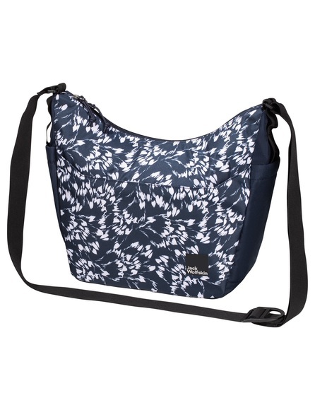Jack Wolfskin Umhängetasche Damen Burgweg one size weiß LEAVES night blue