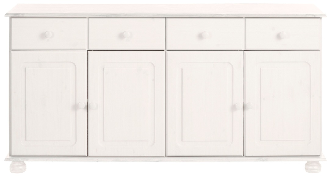 Home affaire Sideboard »Mette«, aus schönem massivem Kiefernholz, in weiteren Farbvarianten, Breite 156 cm