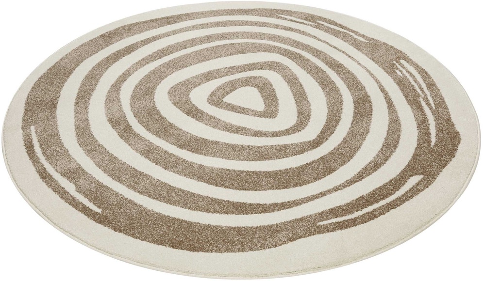 Esprit Teppich »Haley ESP-21032«, rund, 13 mm Höhe, Rundteppich im modernen Dessin