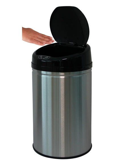 ECHTWERK Mülleimer »INOX BRUSHED«, 1 Behälter, Infrarot-Sensor, Fassungsvermögen 30 Liter