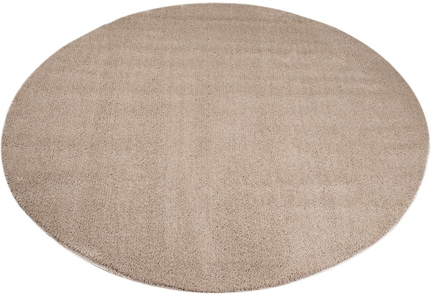 Hochflor-Teppich, »Softshine 2236«, Carpet City, rund, Höhe 30 mm, maschinell gewebt