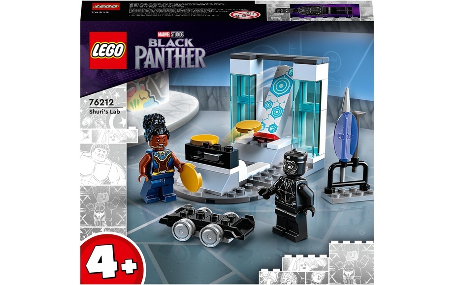 76212 Marvel Super Heroes Shuris Labor, Konstruktionsspielzeug
