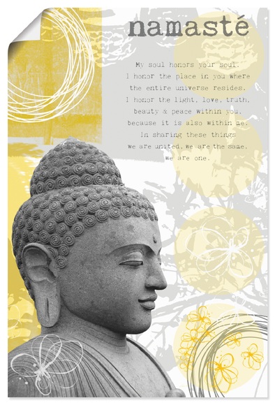 Artland Wandbild »Buddha I«