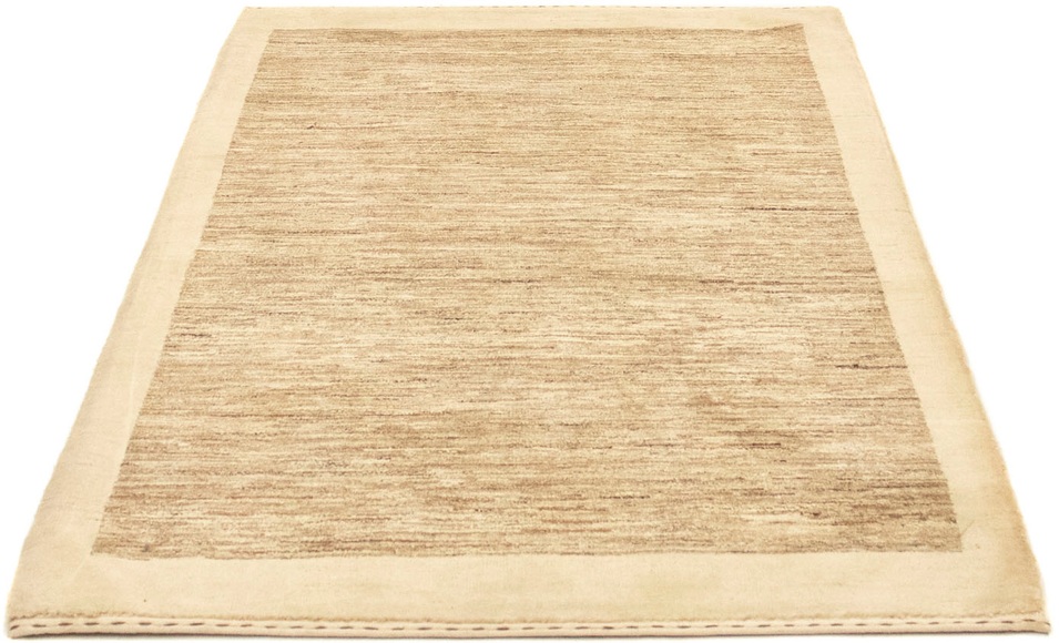 morgenland Wollteppich »Gabbeh Teppich handgeknüpft natur«, rechteckig, 18 mm Höhe, handgeknüpft