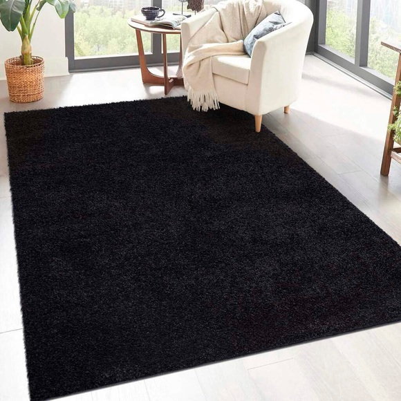 Carpet City Hochflor-Teppich »City Shaggy«, rechteckig, 30 mm Höhe, Teppich Einfarbig Uni, besonders flauschig-weich, ideal für Wohnzimmer & Schlafzimmer