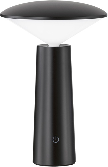LED-Tischleuchte Pinto, CCT, schwarz