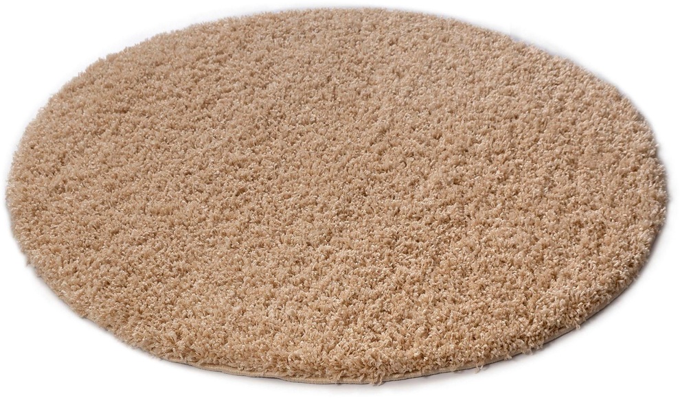 Hochflor-Teppich, »Viva«, Home affaire, rund, Höhe 45 mm, maschinell gewebt