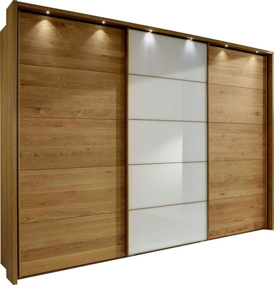 WIEMANN Schwebetürenschrank »Kufstein« mit Glas