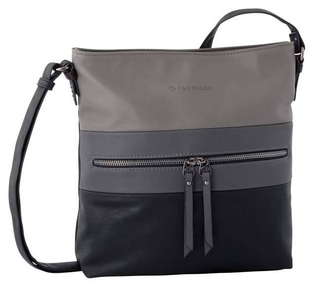 TOM TAILOR Umhängetasche »ELLEN Cross bag L«, mit schickem Farbverlauf