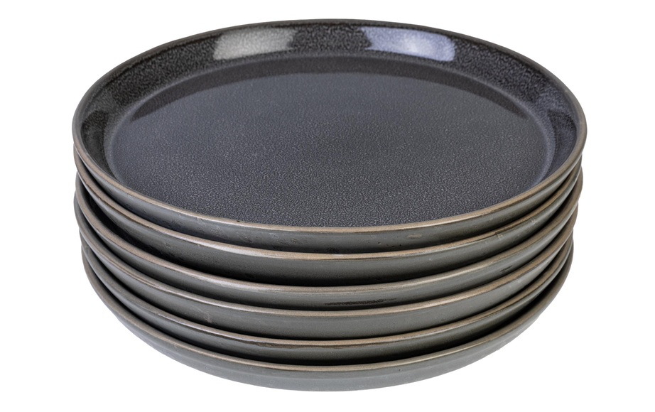 Bitz Speiseteller ? 27 cm 6 St?ck, Grau