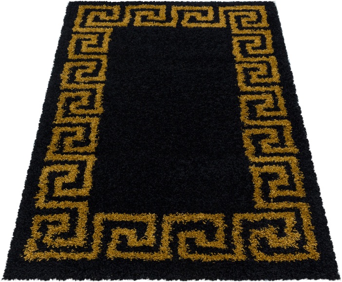 Ayyildiz Teppiche Hochflor-Teppich »HERA 3301«, rund, 50 mm Höhe