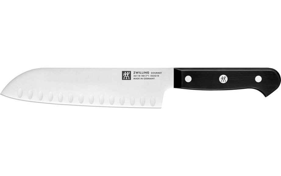ZWILLING Gourmet Santokumesser m. Kullen, 180 mm