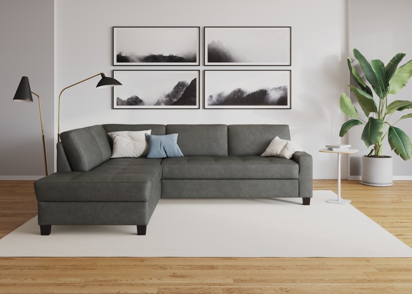 DOMO collection Ecksofa »Florentina«, wahlweise mit Bettfunktion