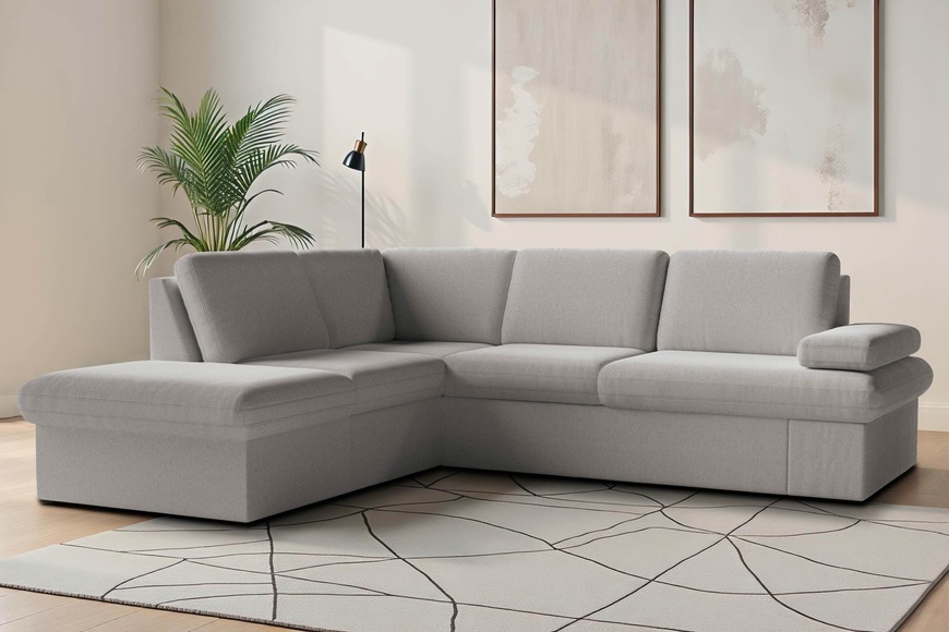 sit&more Ecksofa »Moreno«, mit Armteilverstellung,wahlweise mit Bettfunktion