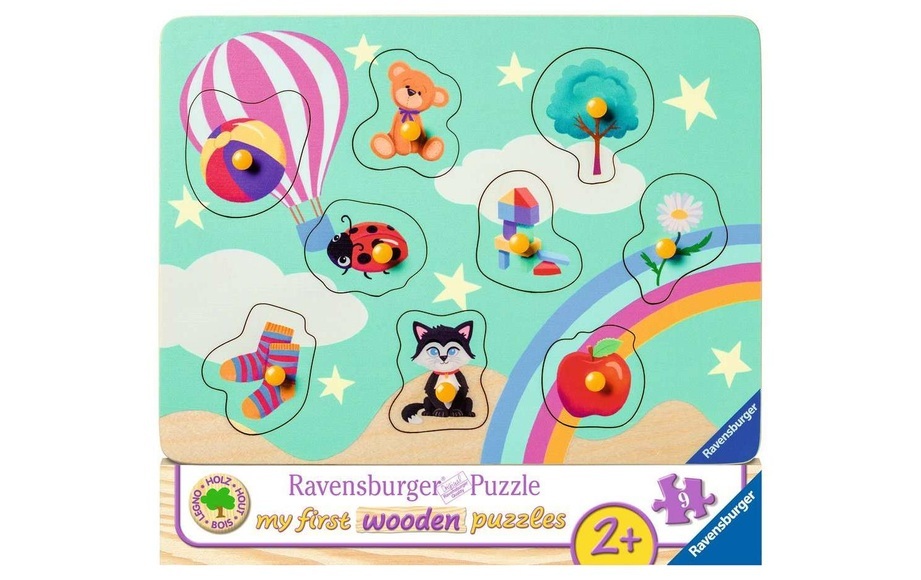 my first wooden puzzle: Meine ersten Dinge
