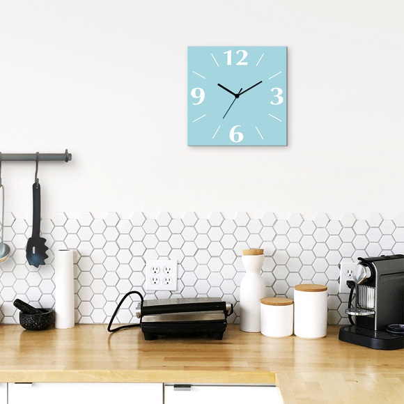 Artland Wanduhr »Uni Trendfarben«