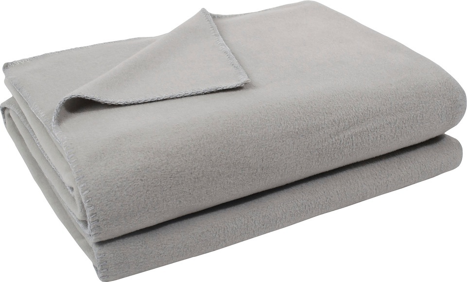 zoeppritz Wohndecke »Soft-Fleece«, mit Häkeleinfassung