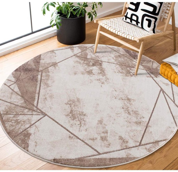 Carpet City Teppich »Noa 9294«, rund, 11 mm Höhe, Kurzflor, Wohnzimmer
