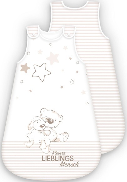Herding Premium-Schlafsack Kleiner Lieblingsmensch - beige