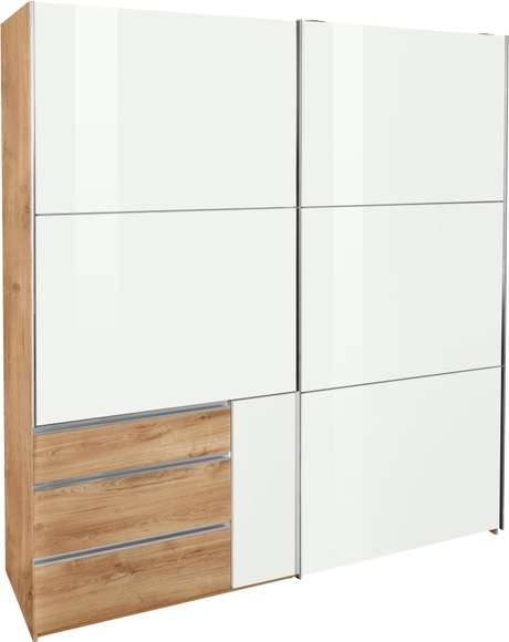 Fresh To Go Schwebetürenschrank »Level«, mit Glastüren