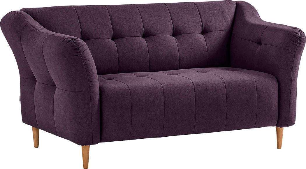 exxpo - sofa fashion 2-Sitzer, mit Holzfüssen, frei im Raum stellbar