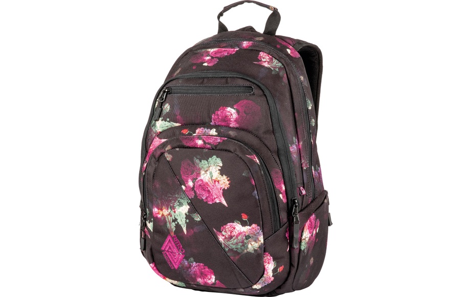 NITRO Schulrucksack »Stash 29, Black Rose,«