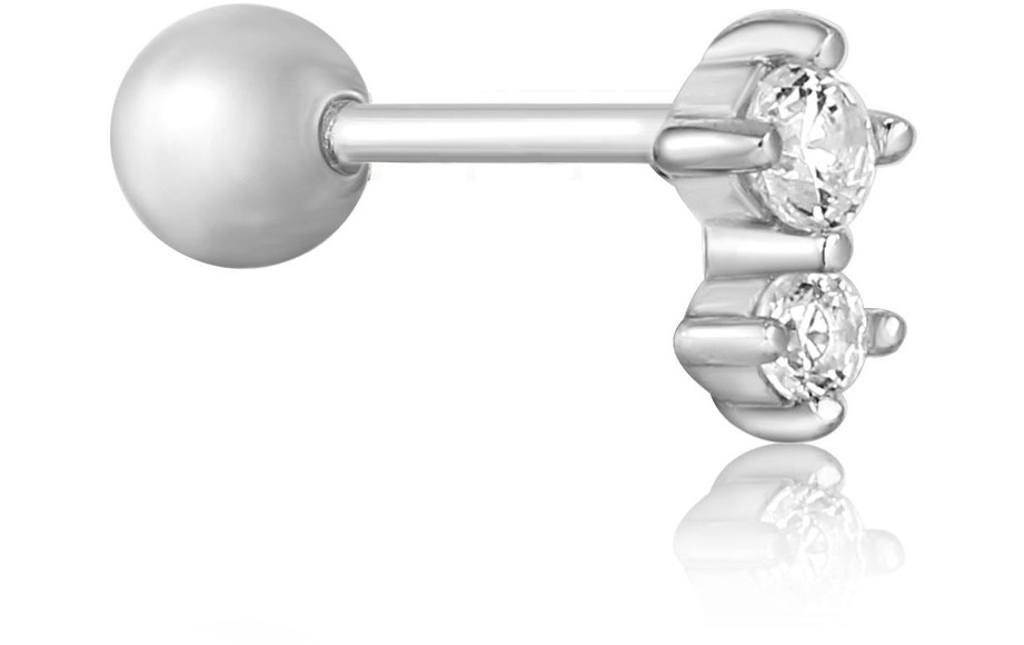 ANIA HAIE Ohrstecker Damen Silber 7mm