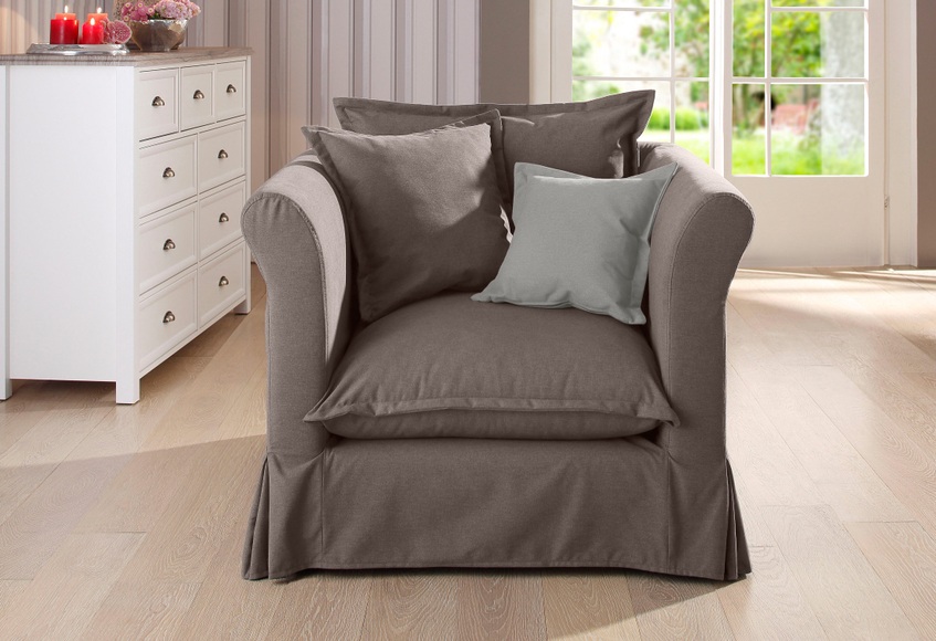 Home affaire Sessel »Luise«, Hussenoptik