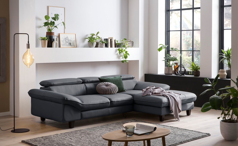 Home affaire Ecksofa »Pilot«, wahlweise mit Bettfunktion und Bettkasten