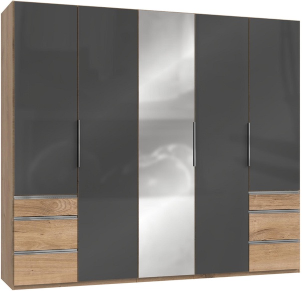 Fresh To Go Kleiderschrank »Level«, mit Glastüren