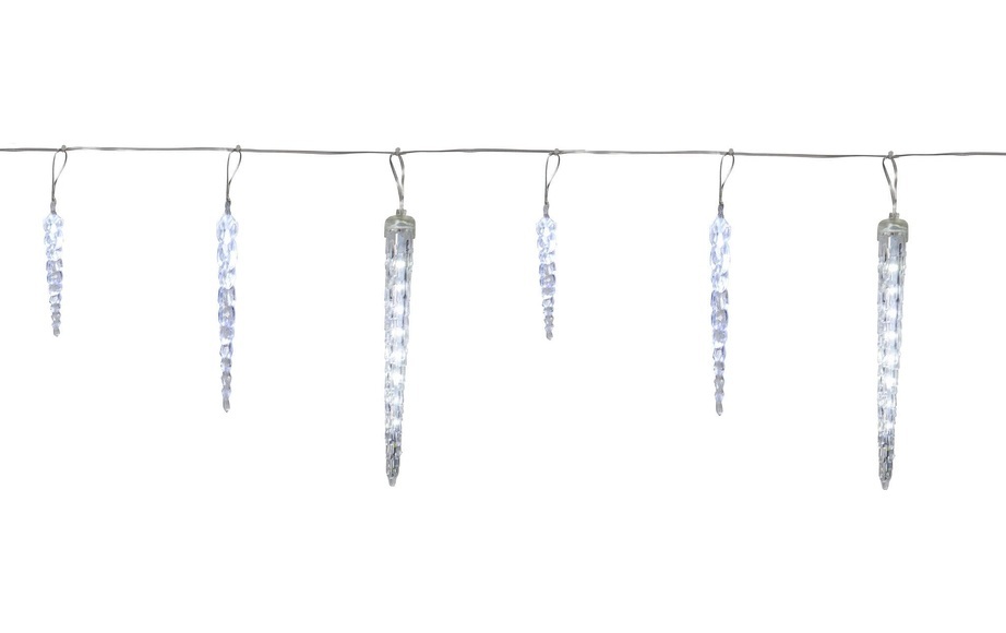 STAR TRADING LED-Lichtervorhang »Trading LED-Lichtervorhang«, 24 St.-flammig