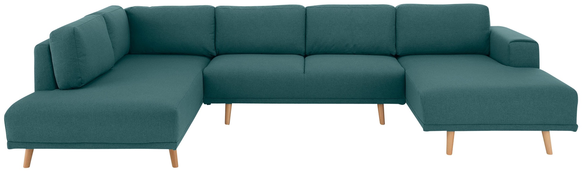 Home affaire Wohnlandschaft »Lasse«, im scandinavischem Stil mit Holzfüssen