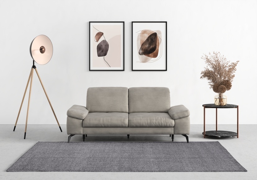 sit&more 2,5-Sitzer »Cabana«, Breite 211 cm, mit oder ohne Sitztiefen-, und Kopfteilfunktion